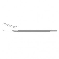 Sloane Lasek Flap Repositer Gently Curved Spatulated Tip Stainless Steel, 12 cm - 4 3/4" 